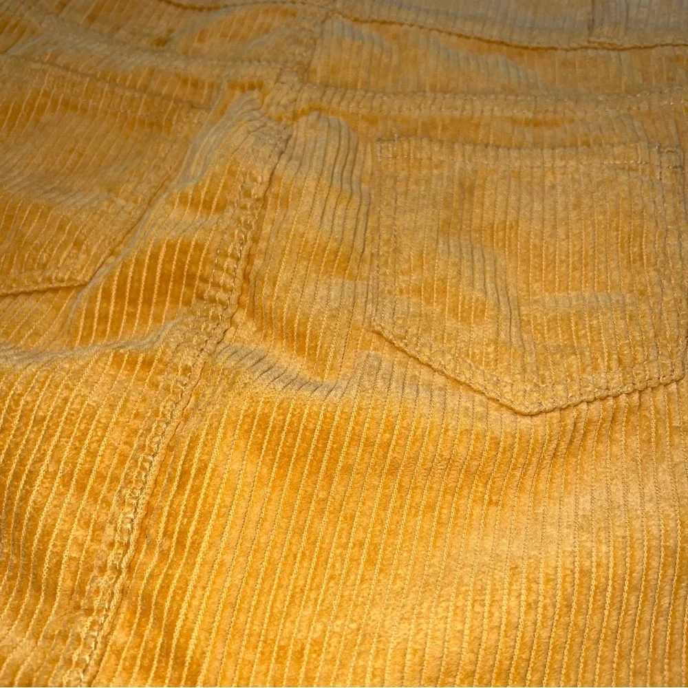 PacSun Corduroy Mustard Mini Skirt - Picture 2 of 7